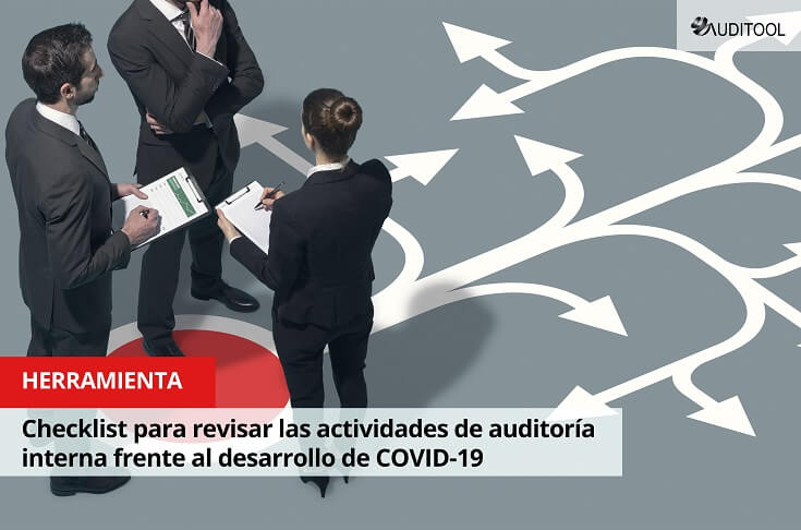 Checklist para revisar las actividades de auditoría interna frente al desarrollo de COVID-19